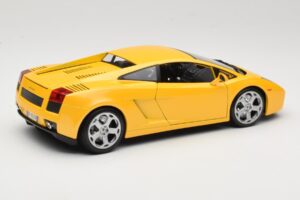 Lamborghini Gallardo Dzeltens Maisto 1:18 31655 Metāls — attēls 3 no 8