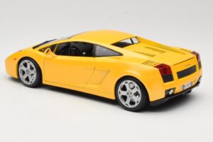 Lamborghini Gallardo Dzeltens Maisto 1:18 31655 Metāls — attēls 7 no 8
