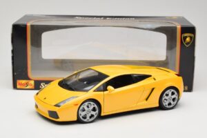 Lamborghini Gallardo Dzeltens Maisto 1:18 31655 Metāls — attēls 8 no 8