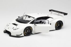 Lamborghini Huracan GT3 Balts AUTOart 1:18 81527 Metāls — attēls 2 no 8