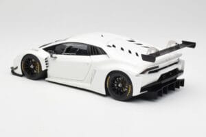Lamborghini Huracan GT3 Balts AUTOart 1:18 81527 Metāls — attēls 7 no 8