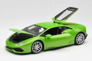 Lamborghini Huracan LP610-4 Zaļš Bburago 1:18 18-11038 Metāls — attēls 2 no 8
