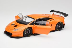 Lamborghini Huracan LP620-2 Super Trofeo Arancio Borealis Pearl Effect Oranžs AUTOart 1:18 81558 Metāls — attēls 2 no 8