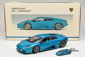 Lamborghini Murcielago 40th Anniversary Verde Artemis AUTOart 1:18 74515 Metāls — attēls 9 no 9