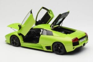 Lamborghini Murcielago LP640 Ithaca Zaļš Metallic AUTOart 1:18 74624 Metāls — attēls 5 no 8