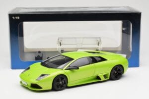Lamborghini Murcielago LP640 Ithaca Zaļš Metallic AUTOart 1:18 74624 Metāls — attēls 8 no 8