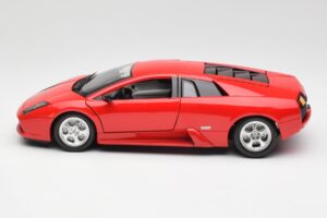 Lamborghini Murcielago Sarkans Bburago 1:18 3316 Metāls — attēls 4 no 8