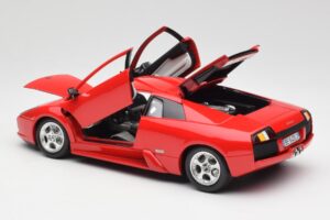 Lamborghini Murcielago Sarkans Bburago 1:18 3316 Metāls — attēls 5 no 8