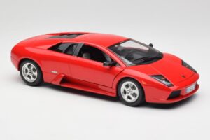 Lamborghini Murcielago Sarkans Bburago 1:18 3316 Metāls — attēls 6 no 8