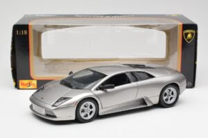 Lamborghini Murcielago Sudrabs Maisto 1:18 7450257 Metāls — attēls 8 no 8