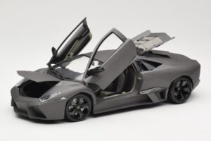 Lamborghini Reventon Matte Grey Bburago 1:18 18-11029 Metāls — attēls 2 no 8