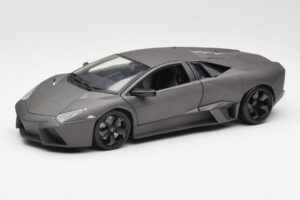 Lamborghini Reventon Matte Grey Bburago 1:18 18-11029 Metāls