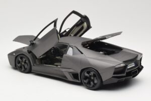 Lamborghini Reventon Matte Grey Bburago 1:18 18-11029 Metāls — attēls 5 no 8