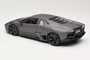 Lamborghini Reventon Matte Grey Bburago 1:18 18-11029 Metāls — attēls 7 no 8