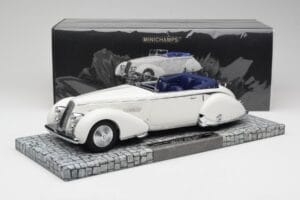 Lancia Astura Tipo 233 Corto Balts Minichamps 1:18 107125330 Sveķi — attēls 6 no 6