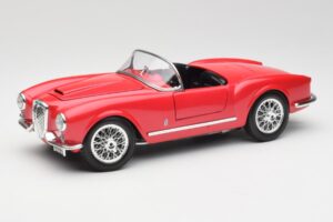 Lancia Aurelia B24 Spider Sarkans Bburago 1:18 3010 Metāls