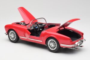 Lancia Aurelia B24 Spider Sarkans Bburago 1:18 3010 Metāls — attēls 5 no 8