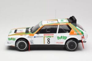 Lancia Delta S4 #8 D. Cerrato / G. Cerri Rally San Remo 1986 IXO 1:18 18RMC133 Metāls — attēls 3 no 6