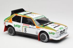 Lancia Delta S4 #8 D. Cerrato / G. Cerri Rally San Remo 1986 IXO 1:18 18RMC133 Metāls — attēls 4 no 6