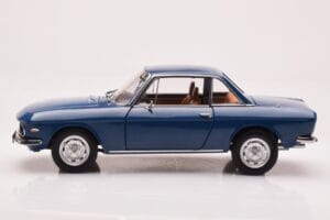 Lancia Fulvia 3 Zils Ierobežots Izdevums Norev 1:18 187980 Metāls — attēls 4 no 7
