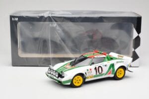Lancia Stratos #10 S. Munari / S. Maiga Winners Rally Monte Carlo 1976 Minichamps 1:18 155761710 Metāls — attēls 6 no 6