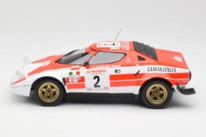 Lancia Stratos HF #2 J-B. Andruet / Biche Winners Tour de Corse 1974 Minichamps 1:18 155741702 Metāls — attēls 3 no 6