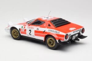 Lancia Stratos HF #2 J-B. Andruet / Biche Winners Tour de Corse 1974 Minichamps 1:18 155741702 Metāls — attēls 5 no 6
