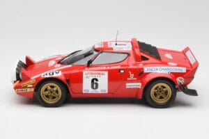Lancia Stratos HF #6 B. Darniche / A. Mahé Winners Tour de France Automobile 1975 Minichamps 1:18 155751706 Metāls — attēls 3 no 6