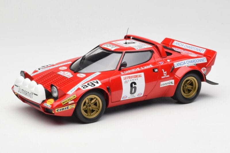 Lancia Stratos HF #6 B. Darniche / A. Mahé Winners Tour de France Automobile 1975 Minichamps 1:18 155751706 Metāls
