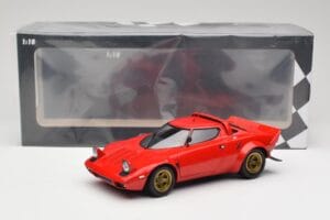Lancia Stratos Sarkans Minichamps 1:18 155741701 Metāls — attēls 6 no 6