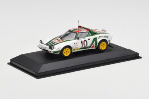Lancia Stratos #10 Team Alitalia S. Munari / S. Maiga Rally Monte Carlo 1976 Minichamps 1:43 430761210 Metāls — attēls 2 no 4