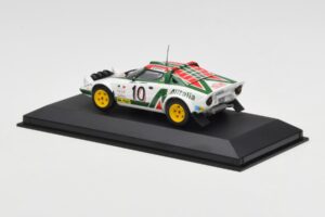 Lancia Stratos #10 Team Alitalia S. Munari / S. Maiga Rally Monte Carlo 1976 Minichamps 1:43 430761210 Metāls — attēls 3 no 4
