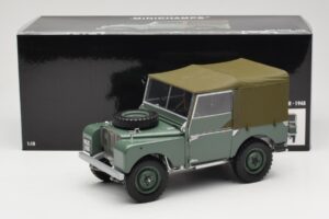 Land Rover 88 Series I Zaļš Minichamps 1:18 150168900 Metāls — attēls 8 no 8
