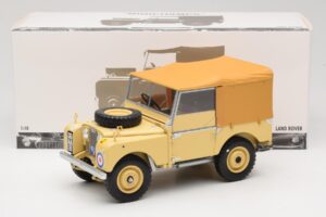 Land Rover 88 Series I RAF Beige Minichamps 1:18 150168911 Metāls — attēls 8 no 8
