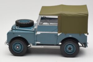 Land Rover 88 Series I Gaiši Zils Minichamps 1:18 150168907 Metāls — attēls 4 no 8