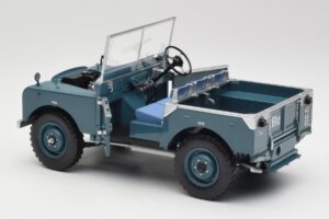 Land Rover 88 Series I Gaiši Zils Minichamps 1:18 150168907 Metāls — attēls 5 no 8