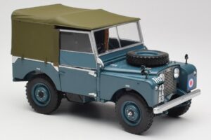 Land Rover 88 Series I Gaiši Zils Minichamps 1:18 150168907 Metāls — attēls 6 no 8