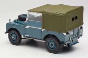 Land Rover 88 Series I Gaiši Zils Minichamps 1:18 150168907 Metāls — attēls 7 no 8