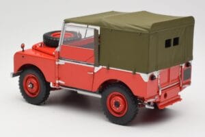 Land Rover 88 Series I Sarkans Minichamps 1:18 150168910 Metāls — attēls 7 no 8