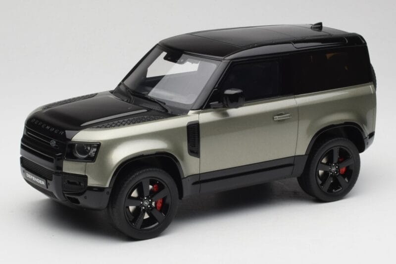 Land Rover Defender 90 HSE P400 L663 Pangea Green Metallic GT Spirit 1:18 GT517 Sveķi