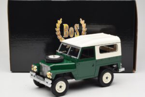 Land Rover Lightweight Series III Hard Top Tumši Zaļš BoS Models 1:18 BOS355 Sveķi — attēls 6 no 6