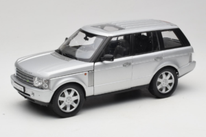 Land Rover Range Rover L322 Sudrabs Welly 1:18 12536W Metāls
