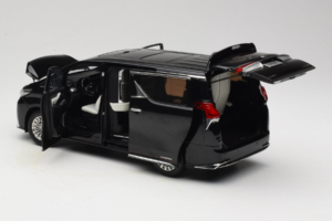 Lexus LM300h Melns Kyosho 1:18 08963BK Metāls — attēls 5 no 8
