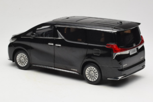 Lexus LM300h Melns Kyosho 1:18 08963BK Metāls — attēls 7 no 8