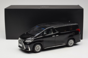 Lexus LM300h Melns Kyosho 1:18 08963BK Metāls — attēls 8 no 8