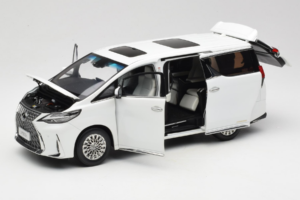 Lexus LM300h White Pearl Kyosho 1:18 08963WP Metāls — attēls 2 no 8