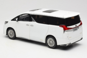 Lexus LM300h White Pearl Kyosho 1:18 08963WP Metāls — attēls 7 no 8