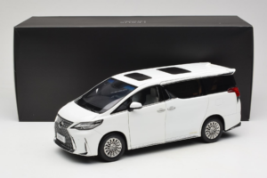 Lexus LM300h White Pearl Kyosho 1:18 08963WP Metāls — attēls 8 no 8