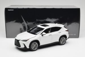 Lexus NX450h+ AZ20 Balts Kyosho 1:18 08968Q Sveķi — attēls 8 no 8