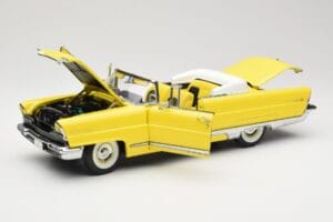 Lincoln Premiere Kabriolets Dzeltens Sun Star 1:18 4641 Metāls — attēls 2 no 8